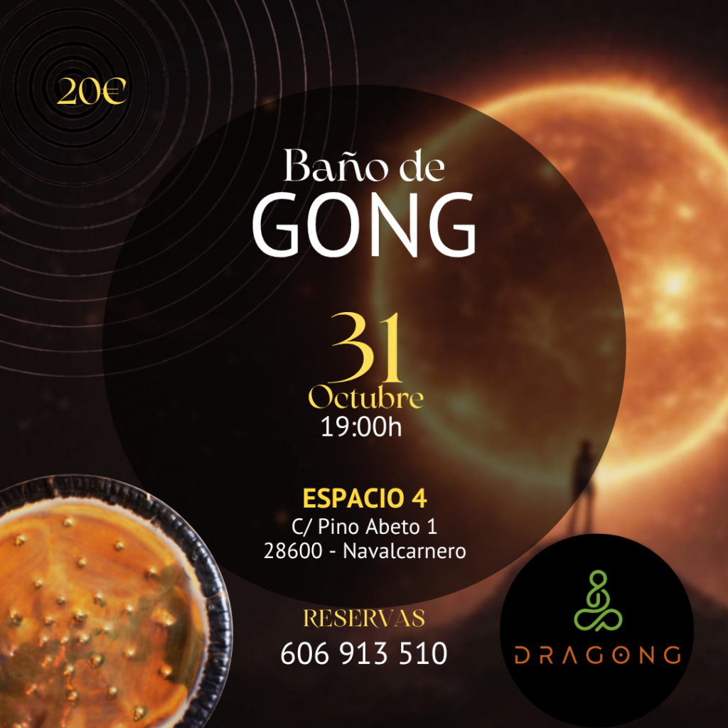 Baño de gong en Navalcarnero
